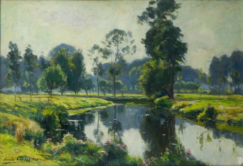 The Zenne near Beersel  - Louis Clesse (1889-1961)