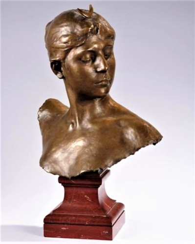 Buste de Diane - Alexandre Falguière (1831 - 1900) - Chastelain & Butes