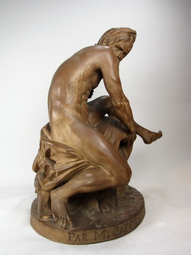 The River - Jean-Jacques Caffieri (1725-1792) - Sculpture Style 