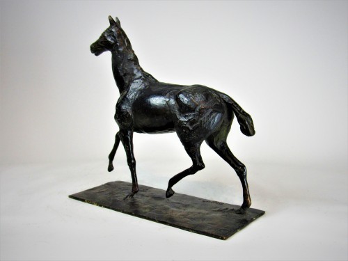 Horse walking at a high pace: Edgar Degas (1834 – 1917) - Sculpture Style 