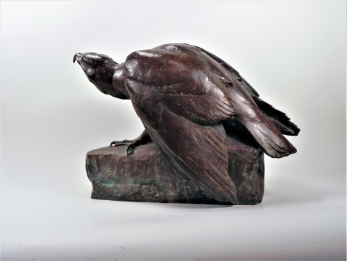 Eagle on a rock (1925) - Maximilien Fiot (1886-1953) - 