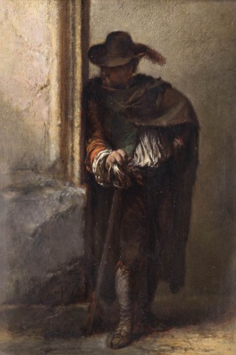 The Vagabond Spy  -  Duwez Henri-Joseph (1810-1884)