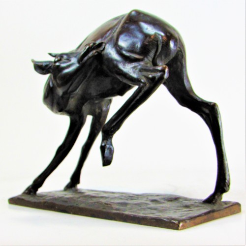 Sculpture Sculpture en Bronze - Jeune Antilope - Sirio Tofanari (1886-1969)