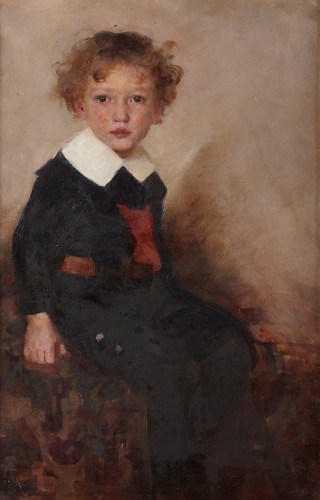 Portrait d'un jeune garçon - École autrichienne début 20e