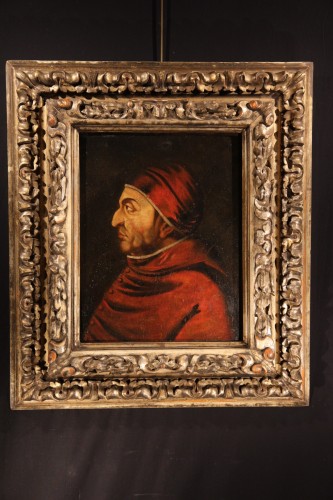 Early 17th C Italian school. Portrait in bust of Sixtus IV - 