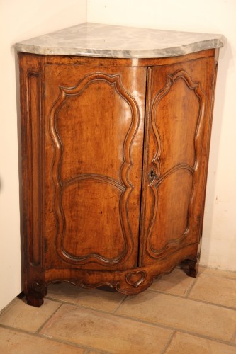 Late 18th C “Encoignure” comprising 2 doors. In walnut woo. From Provence - 