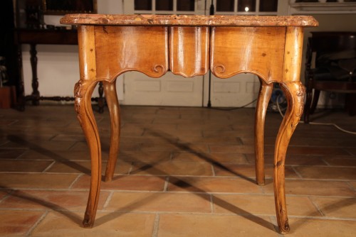 18th C small game table,. Southern France - Louis XV
