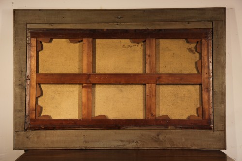 Tableaux et dessins  - Peinture de boiserie, Les putti jardiniers