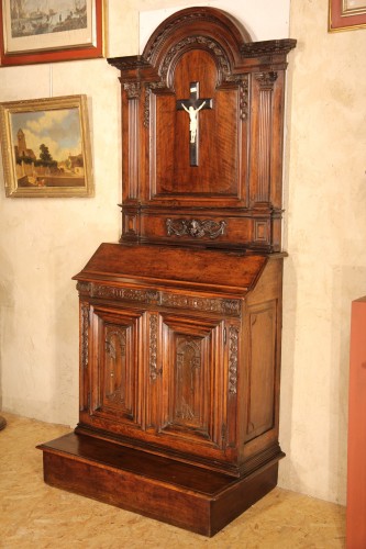 A prie-Dieu for domestic use, Italian work from the 17th century - 