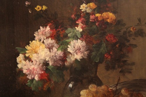Still life signed Eugène PETIT(1838-1886). - 