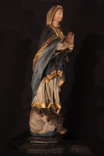Virgin of the Immaculate Conception, Baroque work from Southern France - 