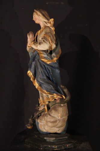 18th century - Virgin of the Immaculate Conception, Baroque work from Southern France