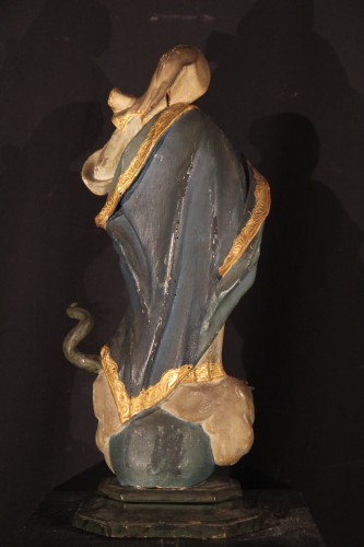 Virgin of the Immaculate Conception, Baroque work from Southern France - 
