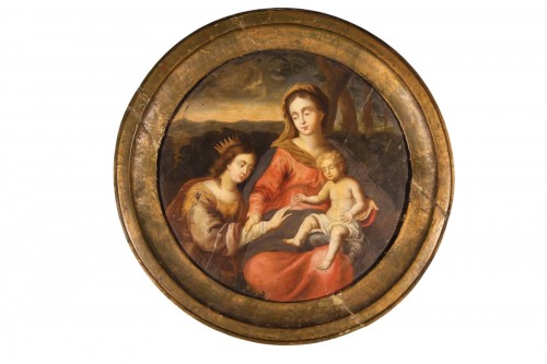 Tondo, Ecole italienne du XVIIe siècle