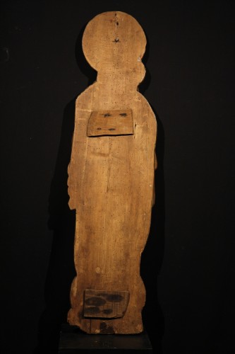 16th C Wall-mounted Swabian statue of the Virgin and Child - 