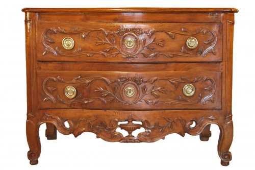 18th C “sauteuse” Commode From Nîmes (Provence).