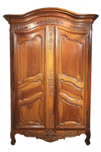 18thC marriage armoire