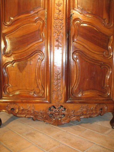 Armoire de mariage gardoise, XVIIIe siècle - Chatelan Antiquités