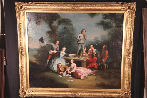 Paintings & Drawings  - Late18th C French School- Soap bubbles