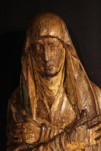 Sculpture  - The Virgin Mary and St-John, Northern Europe circa 1500