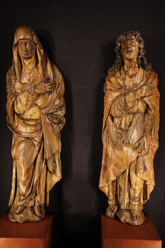 <= 16th century - The Virgin Mary and St-John, Northern Europe circa 1500