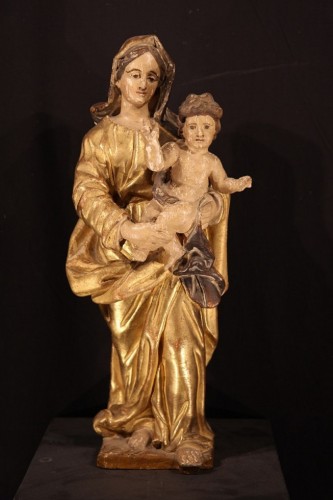 18th century - Early 18th Century Virgin and Child