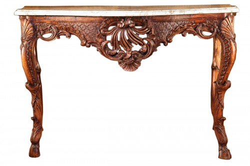 Early 18th C Regency console table