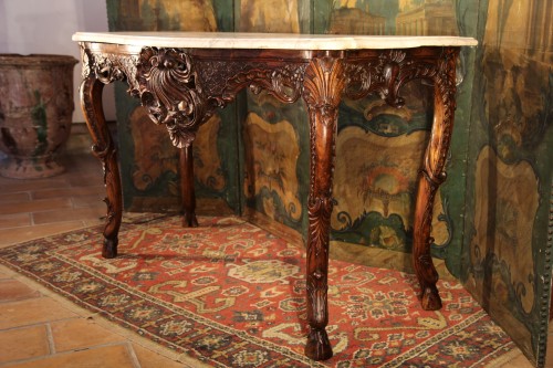 Early 18th C Regency console table - 