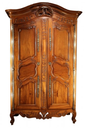 Late 18th C marriage  armoire (wardrobe) from Provence