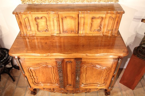 18th century - Late 18th C Buffet (sideboard) with sliding doors from Fourques