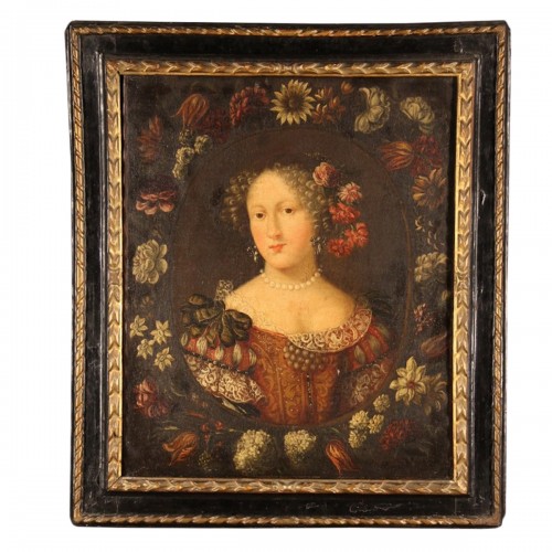 17th C French School. Presumed portrait of Madame de Sévigné