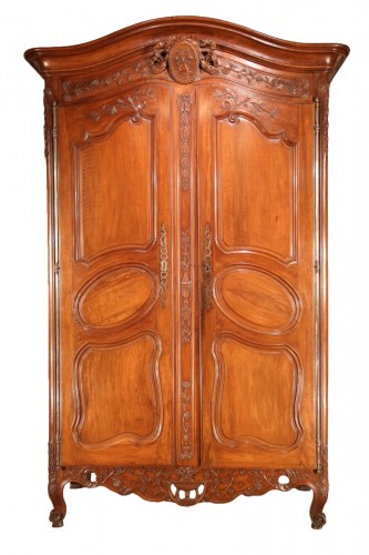 Armoire provençale de mariage, 2e moitié du XVIIIe siècle