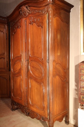 Furniture  - Middle of 18thC  marriage “armoire” (wardrobe) From Provence