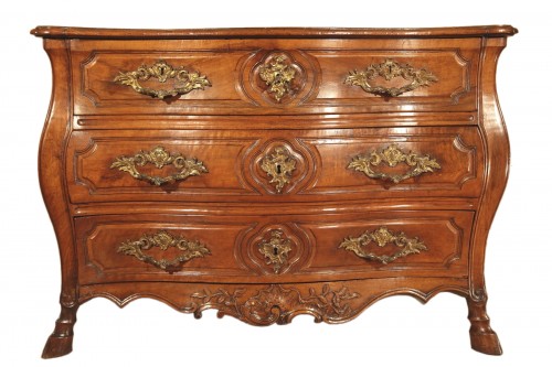 18thC Louis XV “Commode tombeau”, from Provence.