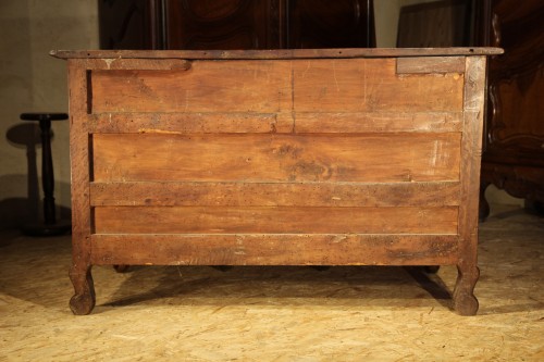 Commode Louis XIV en arbalète, Provence début XVIIIe - Louis XIV