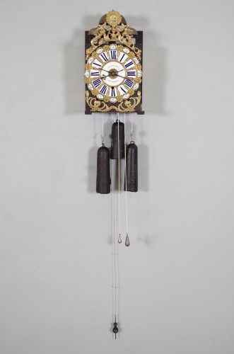 Mouvement d'horloge début XVIIIe siècle signé Goiffon et Morel - Horlogerie Style 