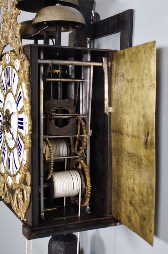 Antiquités - Mouvement d'horloge début XVIIIe siècle signé Goiffon et Morel