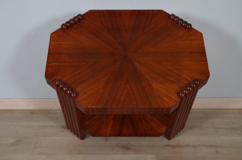 Mobilier Table & Guéridon - Table basse Art-Déco signée Majorelle