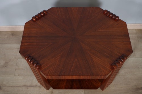 XXe siècle - Table basse Art-Déco signée Majorelle