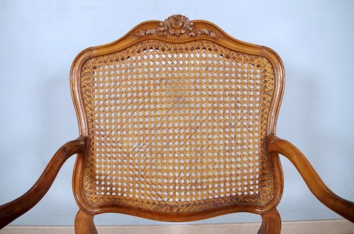 Sièges Fauteuil & Bergère - Fauteuil époque Louis XV estampillé Nogaret