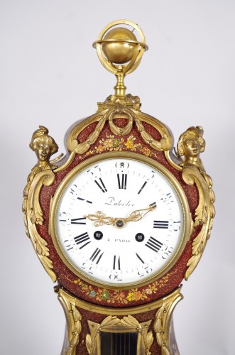 Lacquer regulator by Dutertre in Paris - Horology Style Napoléon III