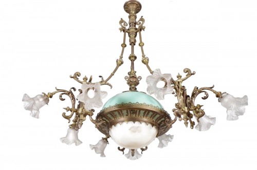Napoleon III chandelier suspension