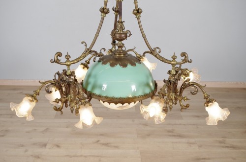 19th century - Napoleon III chandelier suspension