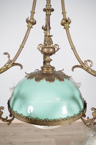 Antiquités - Napoleon III chandelier suspension