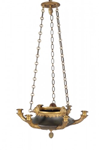 Empire period chandelier