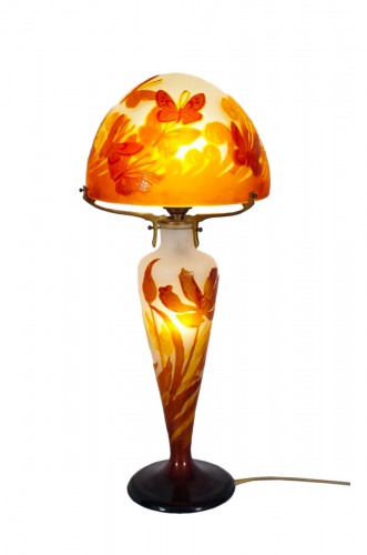 Emile Gallé - Butterfly lamp