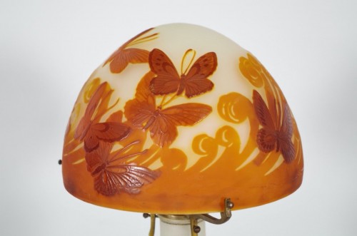 Emile Gallé - Butterfly lamp - 