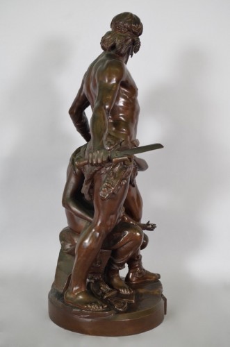 Sculpture  - Emile Boisseau (1842-1923) - The Defense of the Home