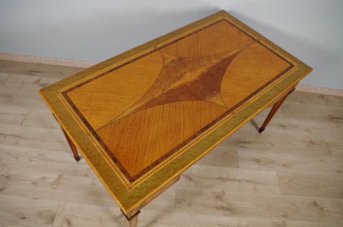 Antiquités - Bureau plat du Faubourg Saint-Antoine, vers 1900