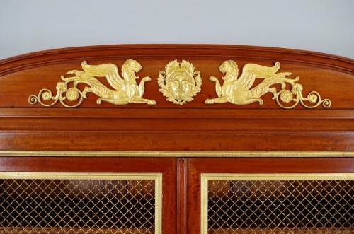 Mobilier Bibliothéque, vitrine - Bibliothèque vers 1900
